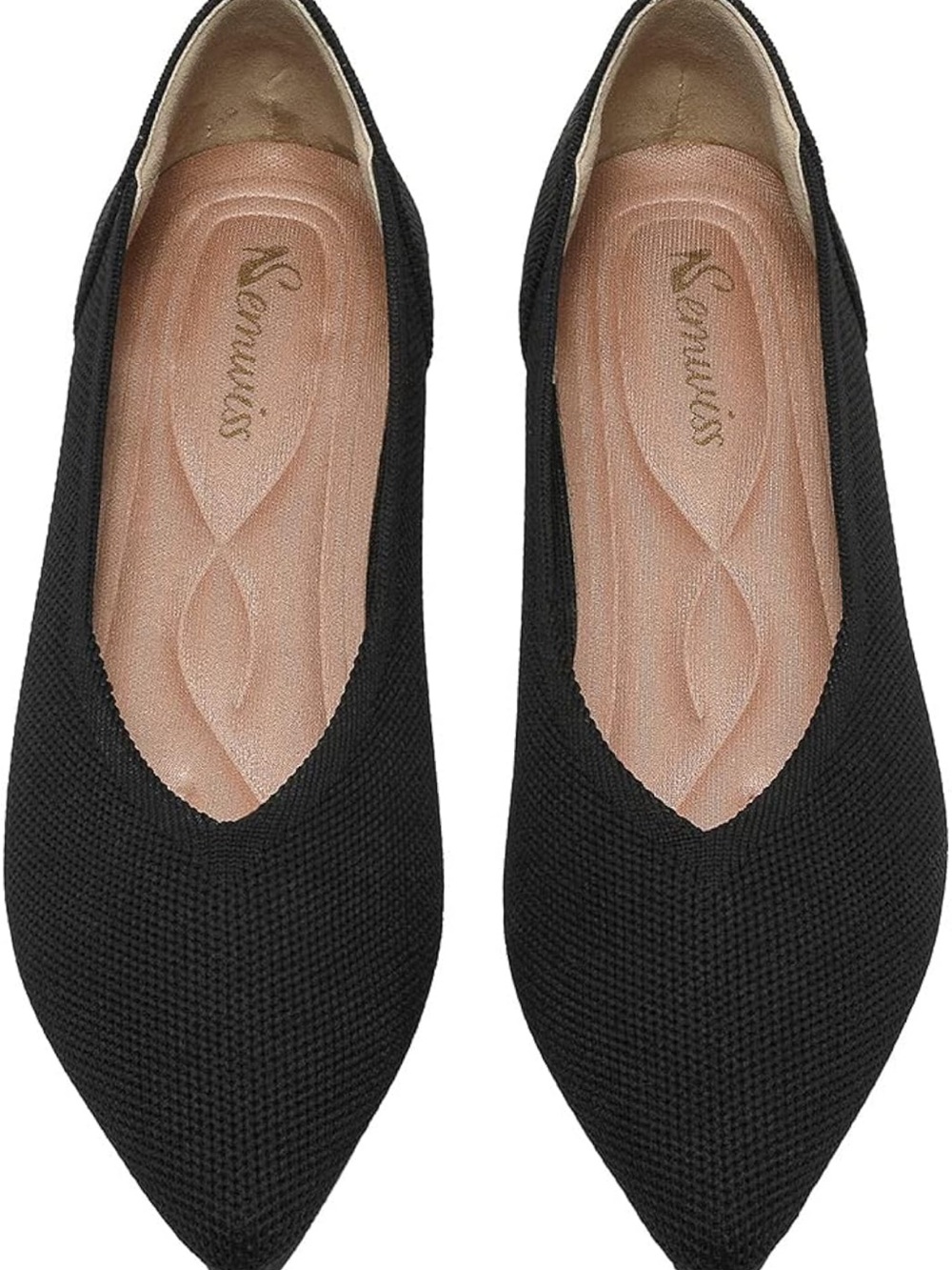 Semwiss Black Women's Flats Size 10